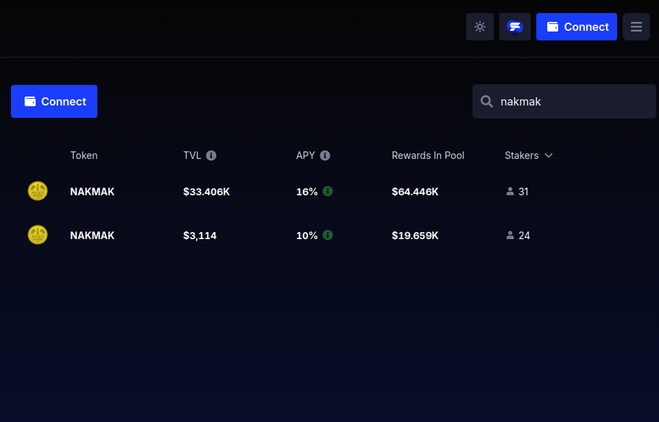 NAKMAK Staking